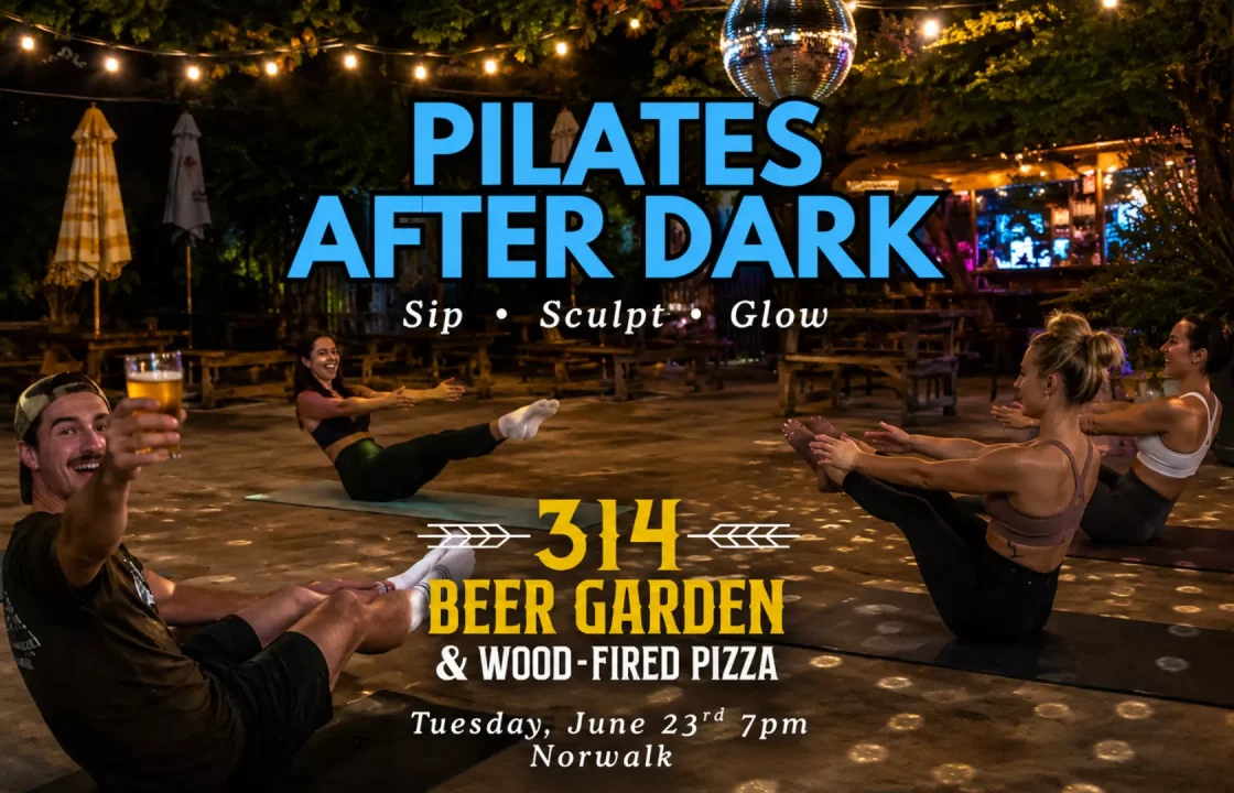 Pilates after dark - 314 Beer Garden
